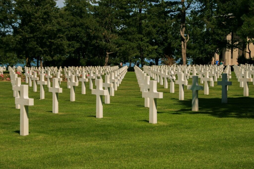 croci cimitero americano