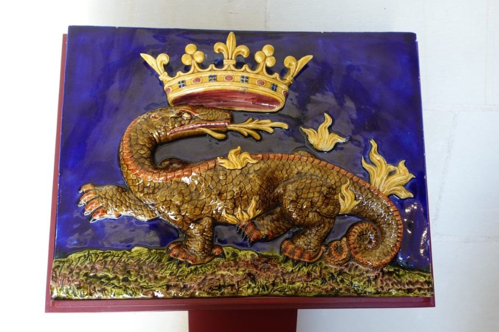 salamandra, simbolo di Francesco I